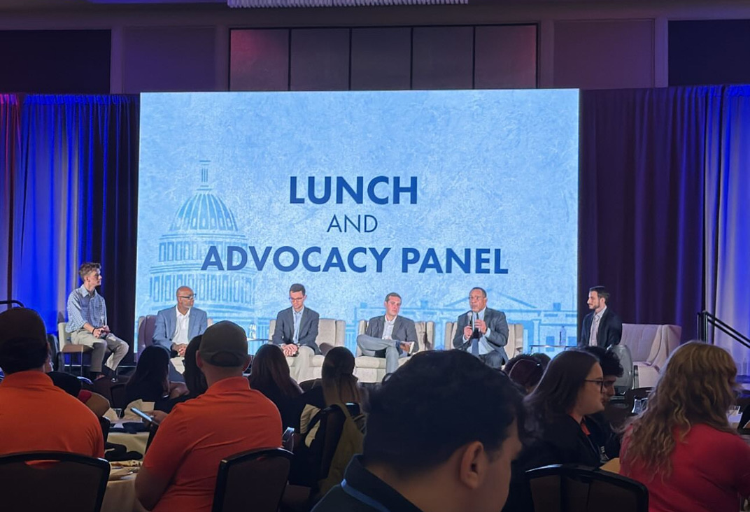Lunch and advocacy panel connecting education and community leadership